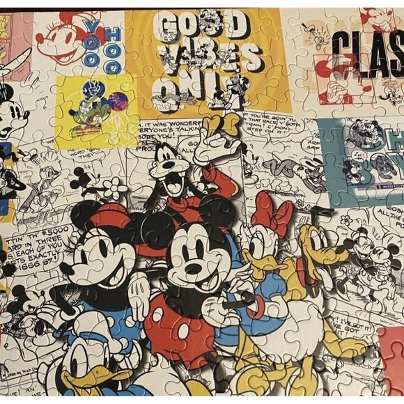 Disney Ceaco Mickey and Friends 300 Oversized Puzzle Pieces 100% COMPLETE - Picture 4 of 10